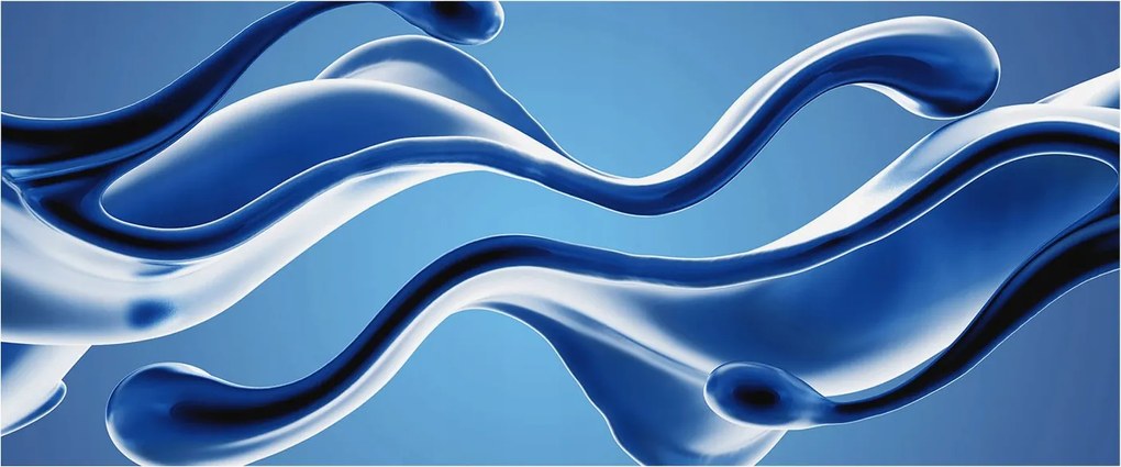 Fali fotótapéta az előszoba konyhájába Absztrakt könnyűség 250x104