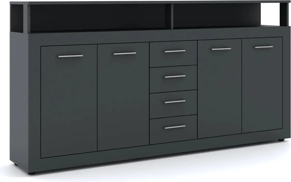 BLAGO komód 190 cm antracit