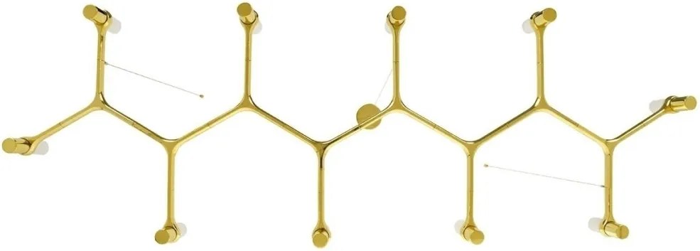 King Home ATOMIC LONG DW-d1005-10C.GOLD Függőlámpa 10x10W/G9 IP20