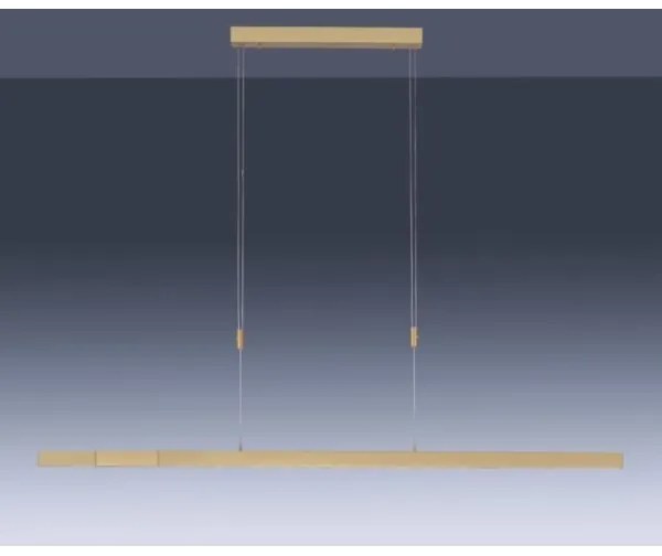 Paul Neuhaus 2568-60 - LED dimmelhető csillár zsinóron ADRIANA LED/14W/230V réz
