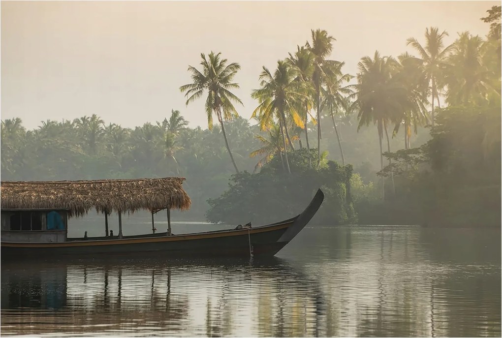 Fotótapéta Flizelin Fali Trópusi kikötő szett 104x70 ragasztóval