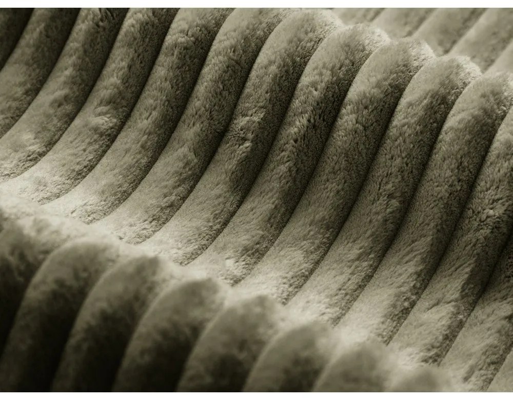 Zöld kordbársony puff Dia – Micadoni