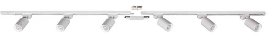 Zuma Line 3047 - Spotlámpa sínrendszerrel TORE 6xGU10/35W/230V fehér