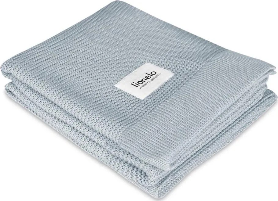 Lionelo - Bambusz takaró BAMBOO BLANKET 75x100 cm szürke