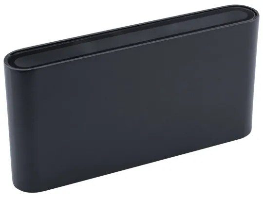 LED Kültéri fali lámpa FLOW 2xLED/6W/230V IP54 fekete