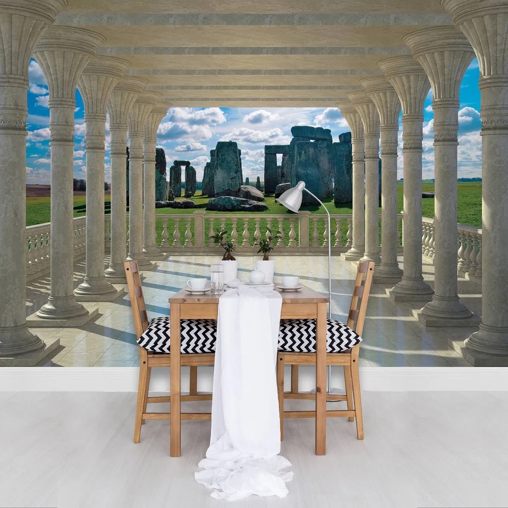 Fotótapéta - Stonehenge táj (152,5x104 cm)