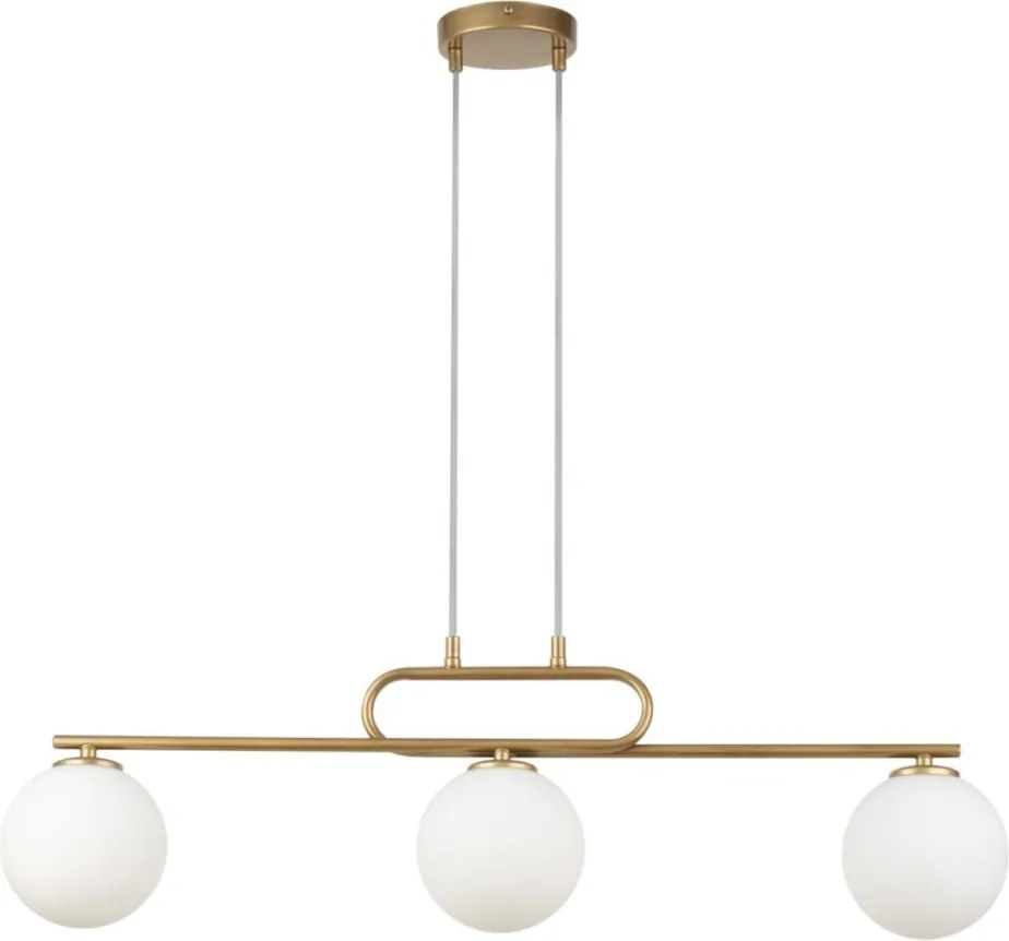 SIGMA LIGHTING 33633 TES Többágú Függesztett Lámpa Fehér, Arany G9 IP20