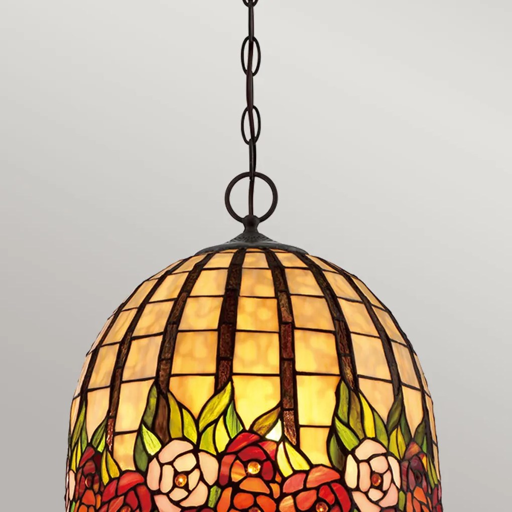 Quoizel ROSECLIFFE QZ-ROSECLIFFE-P Függőlámpa 3x60W/E27