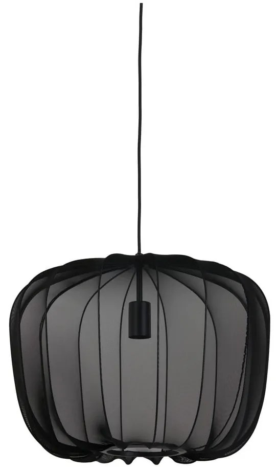 Fekete mennyezeti lámpa ø 50 cm Plumeria – Light &amp; Living