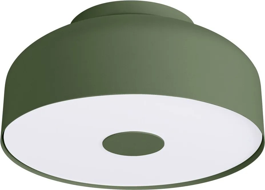 Zöld mennyezeti lámpa Blacko – Sollux