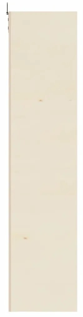 fa gyűjtő vitrin ajtókkal 40x8,5x37 cm