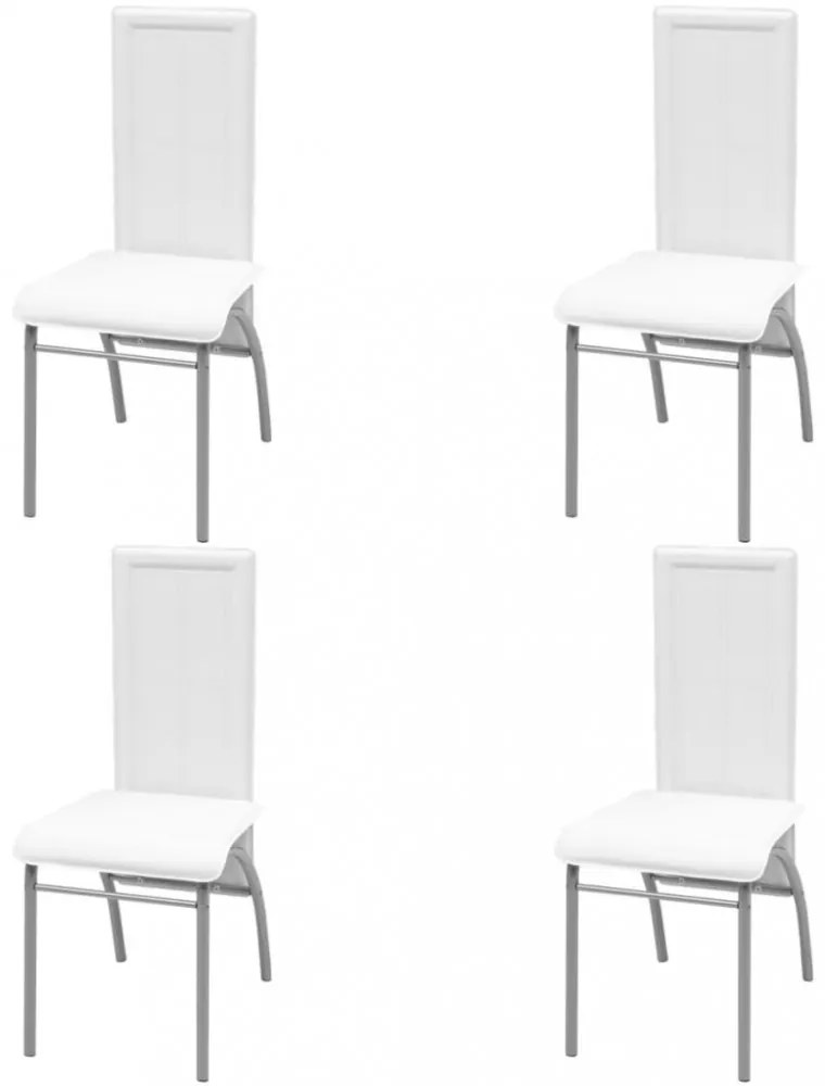 5 darabos fehér étkező szett