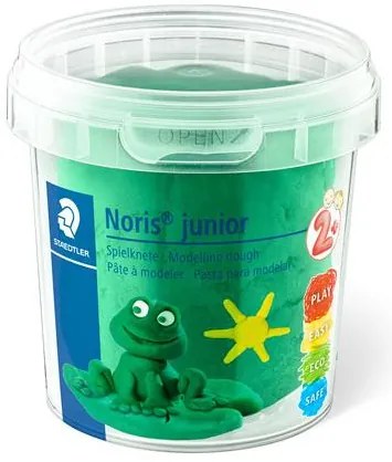 Modellező gyurma készlet, STAEDTLER Noris® junior 813, 4 különböző szín (TS813SLE)