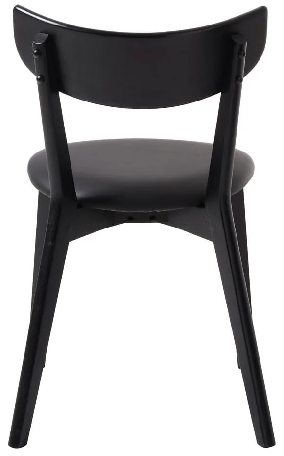 Fekete étkezőszék szett 2 db-os Pero – Unique Furniture