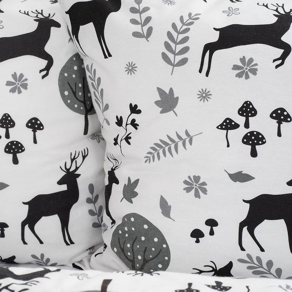 4Home Flanel ágynemű Autumn Forest, 220 x 200 cm, 2 db 70 x 90 cm