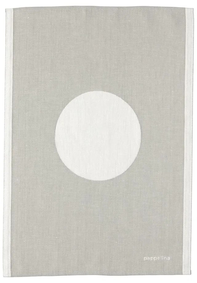 Lenkeverék konyharuha 46x66 cm Vera Warm Grey – Pappelina