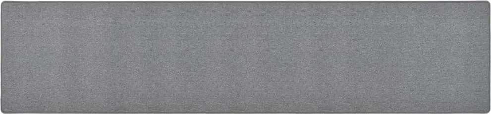 vidaXL sötétszürke futószőnyeg 80 x 400 cm
