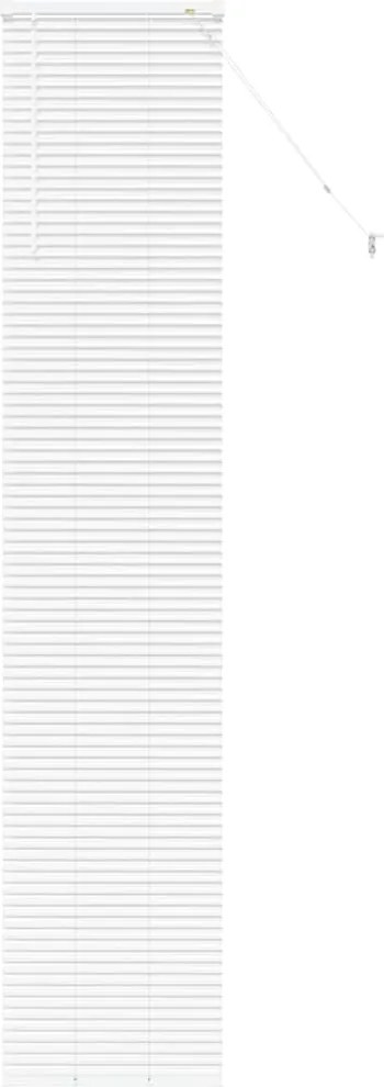 vidaXL Zsalugáter Redőnyök Fehér 220 x 45 cm Alumínium