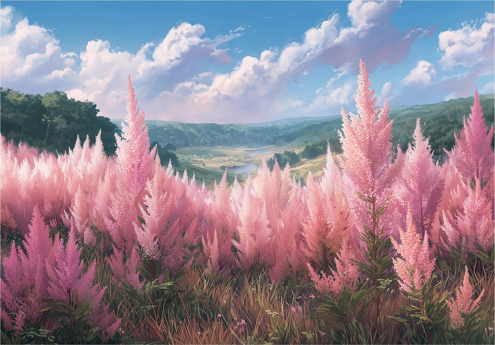 Fotótapéta Virágok Tájkép Természet Hálószoba Nappali Tapéta Flizelina 400x280