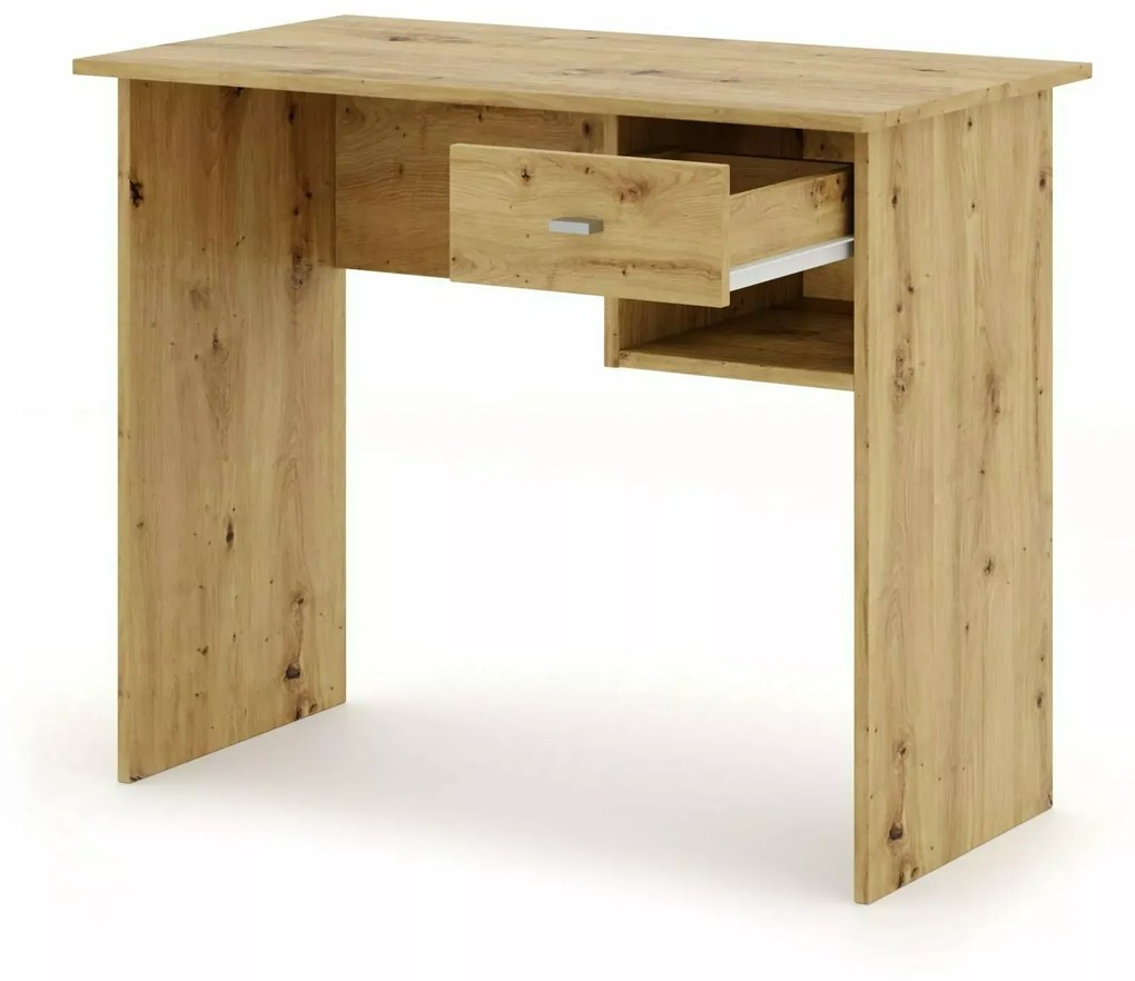 Íróasztal, asztallappal tölgy artisan dekorban B-011