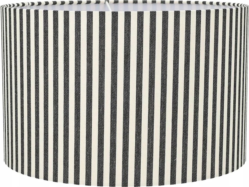 Lámpaernyő Izzó Lámpabúra Csíkos Nagy 40cm Álló Lámpa Függő Henger