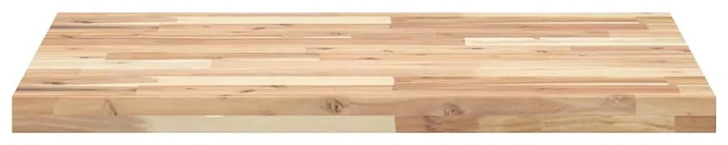 kezeletlen tömör akácfa íróasztallap 100 x 60 x 4 cm