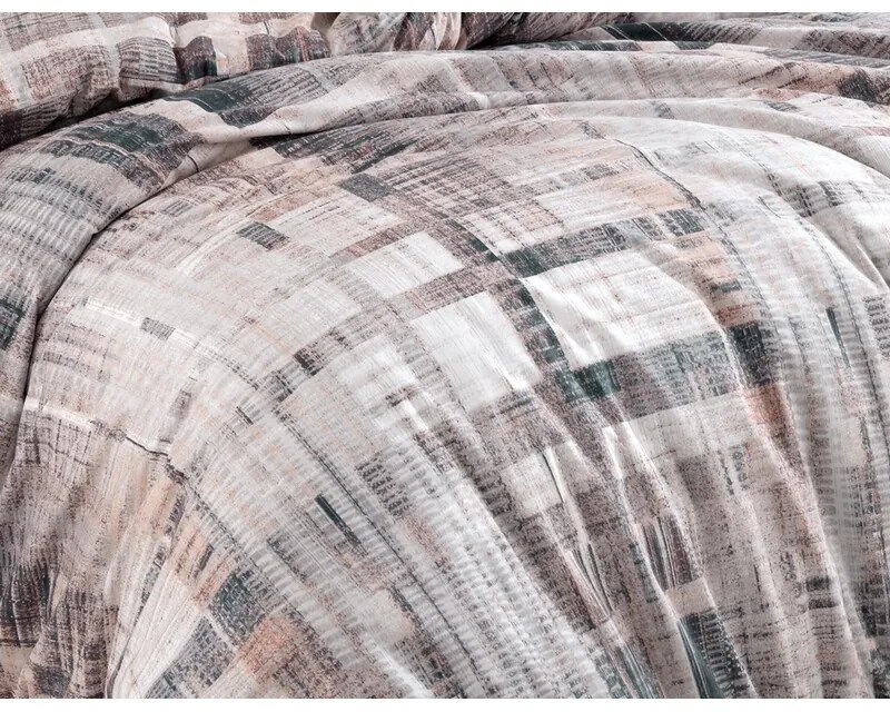 BedTex Pamut ágynemét Alvaro szürke, 220 x 200 cm,2 db 70 x 90 cm