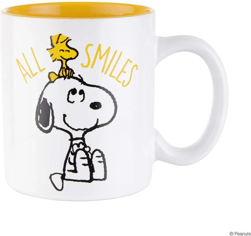 PEANUTS bögre, Snoopy "All Smiles" 330ml