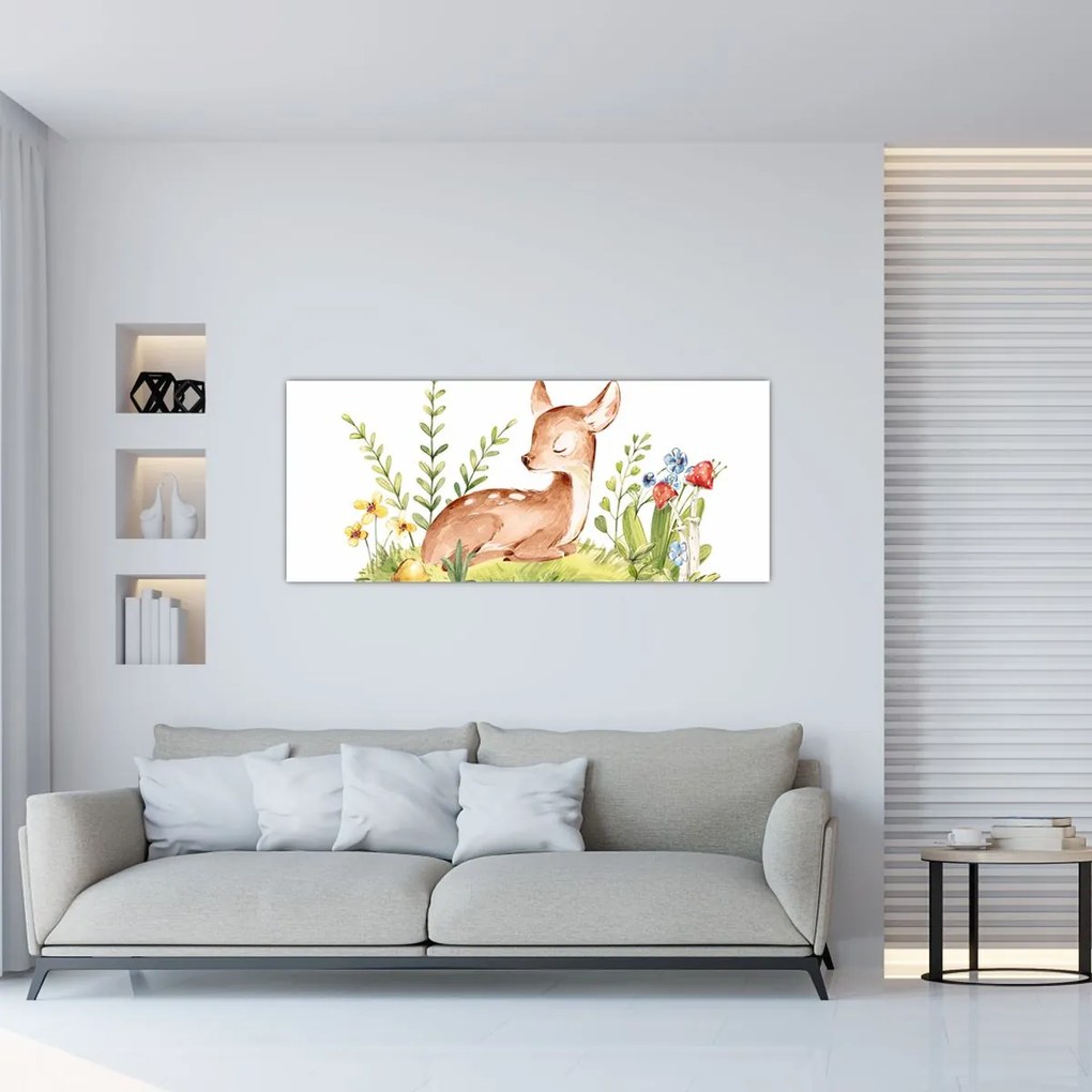 Kép - Kis őzike (120x50 cm)