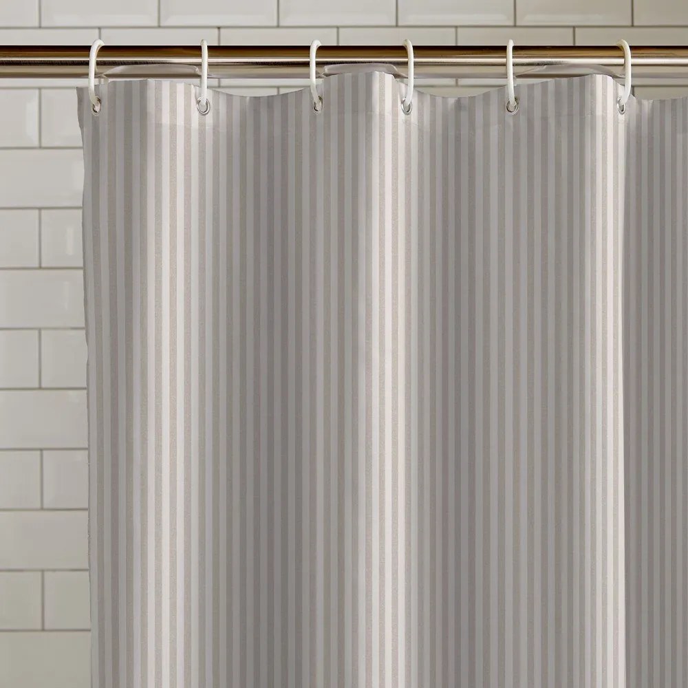 Zuhanyfüggöny 180x180 cm Timeless Stripe – Catherine Lansfield
