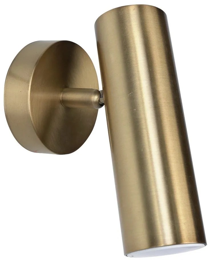 Milan bronzszínű falilámpa, magasság 17 cm - SULION