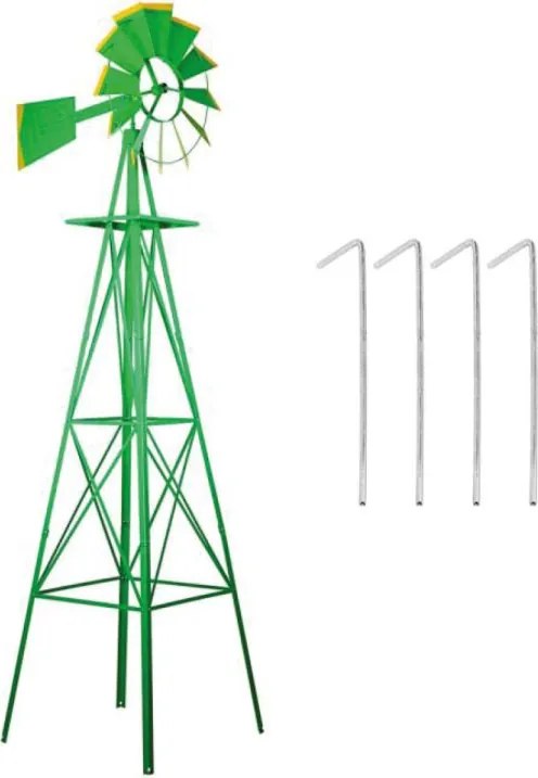 STILISTA Szélmalom US-Style 245 cm sárga