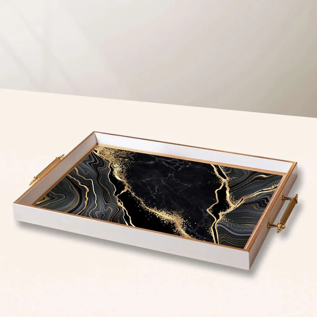 Üveg tálca, 38×24 cm – TPB10018