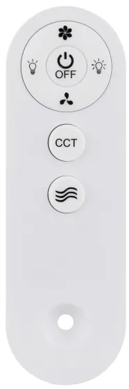 Globo 03609A - HINES LED 10W 230V mennyezeti ventilátor távirányítóval, szürke