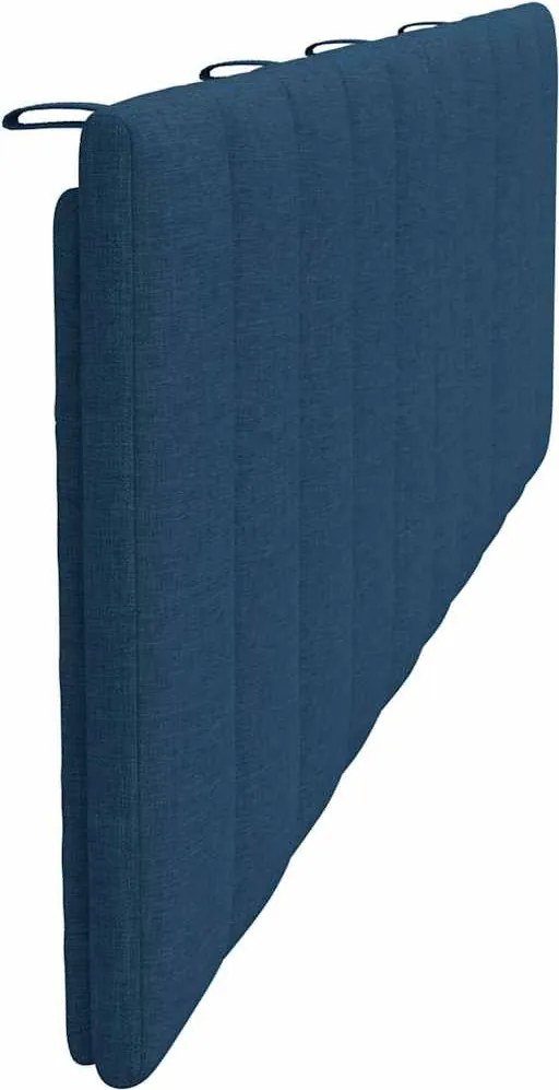 kék szövet fejtámla párna Hanko 180 cm
