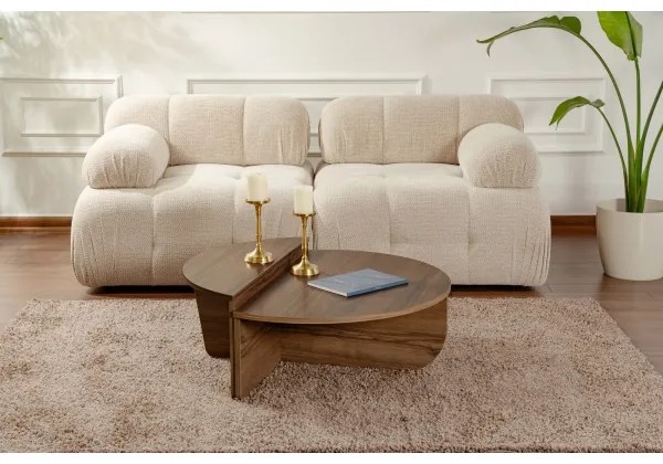 KÉSZLET 2x ORION diófa konferencias asztal