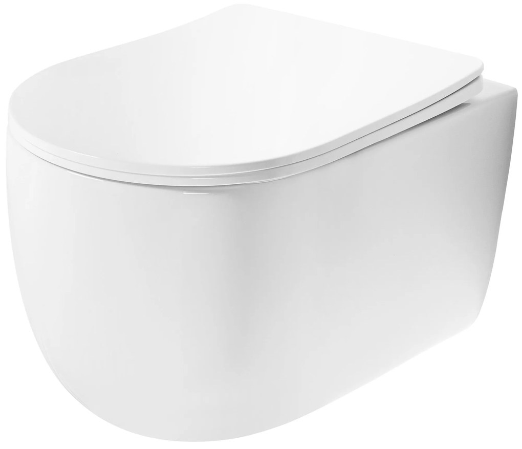 Felfüggesztett wc csésze Rea Eddy Tornado Rimless Flat N