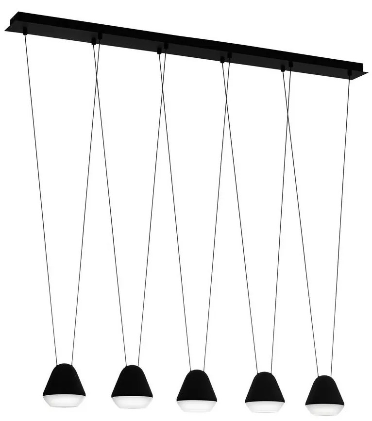 Eglo 99013 - LED Csillár zsinóron PALBIETA 5xGU10/3W/230V