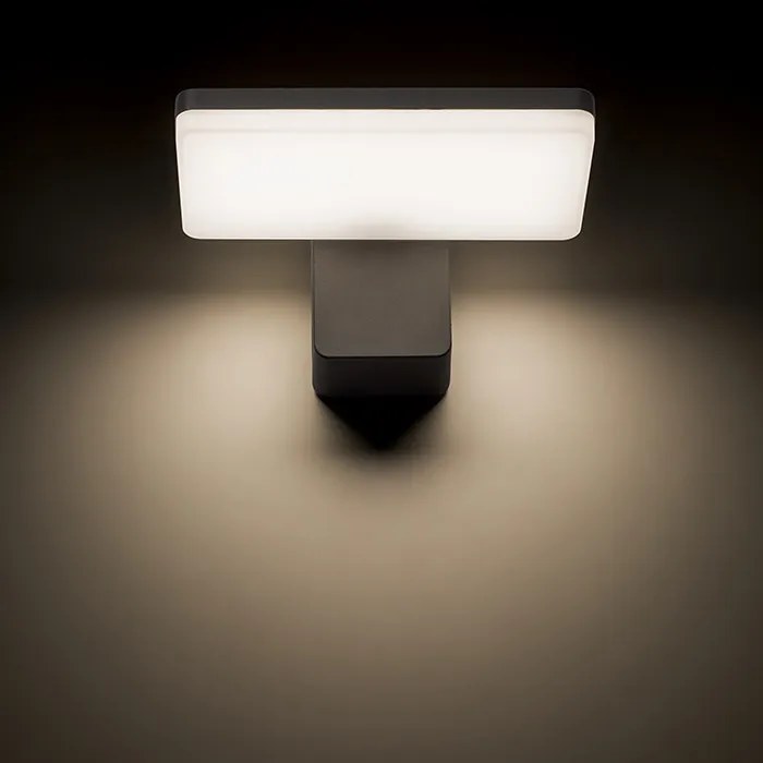 RENDL RINA fali lámpa antracitszürke 230V LED 12W IP65 3000K
