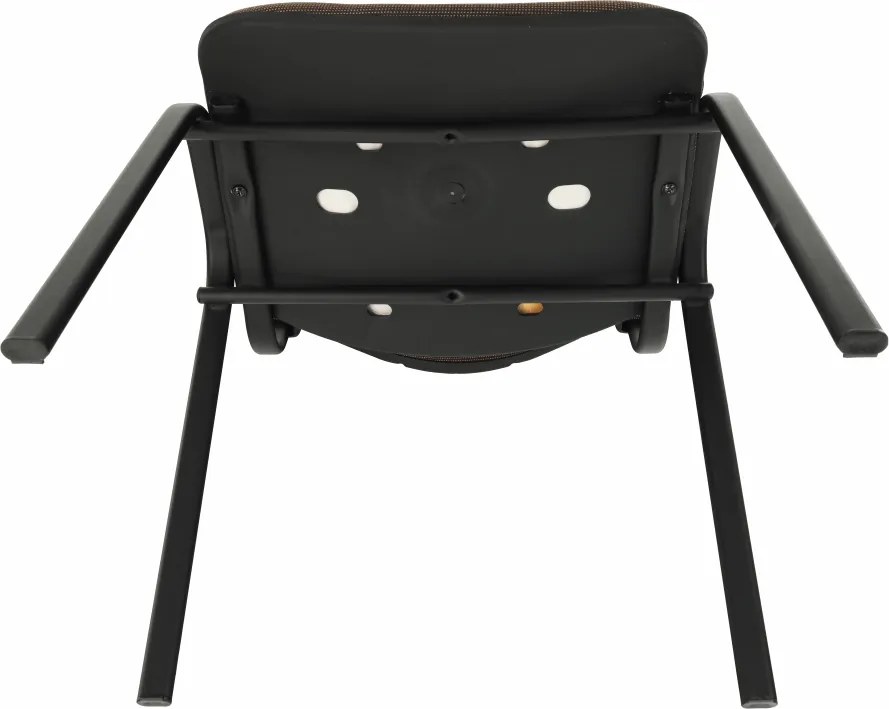 Irodai szék, barna, ISO NEW