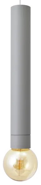 LED Csillár zsinóron TUBA 1xGU10/20W/230V szürke