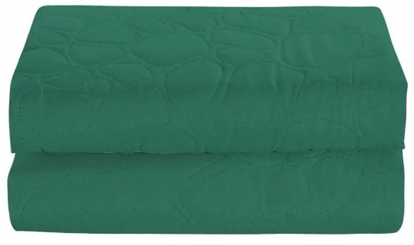Zöld ágytakaró STONE Méret: 200 x 220 cm