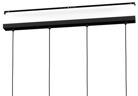 Eglo 43732 - Csillár zsinóron IKESTON 4xE27/40W/230V