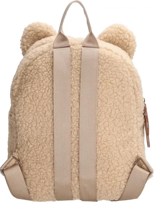 Bézs bolyhos gyerek hátizsák „Winnie”