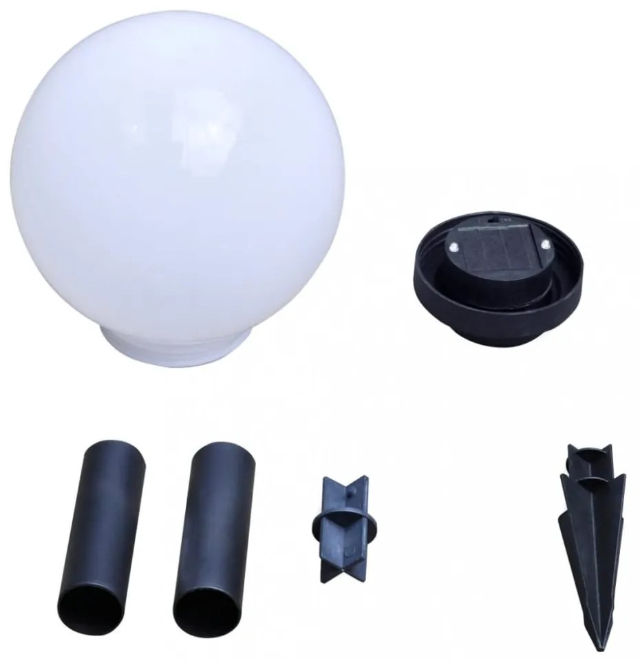 8 db kültéri gyalogjáró LED-lámpa cölöppel 15 cm