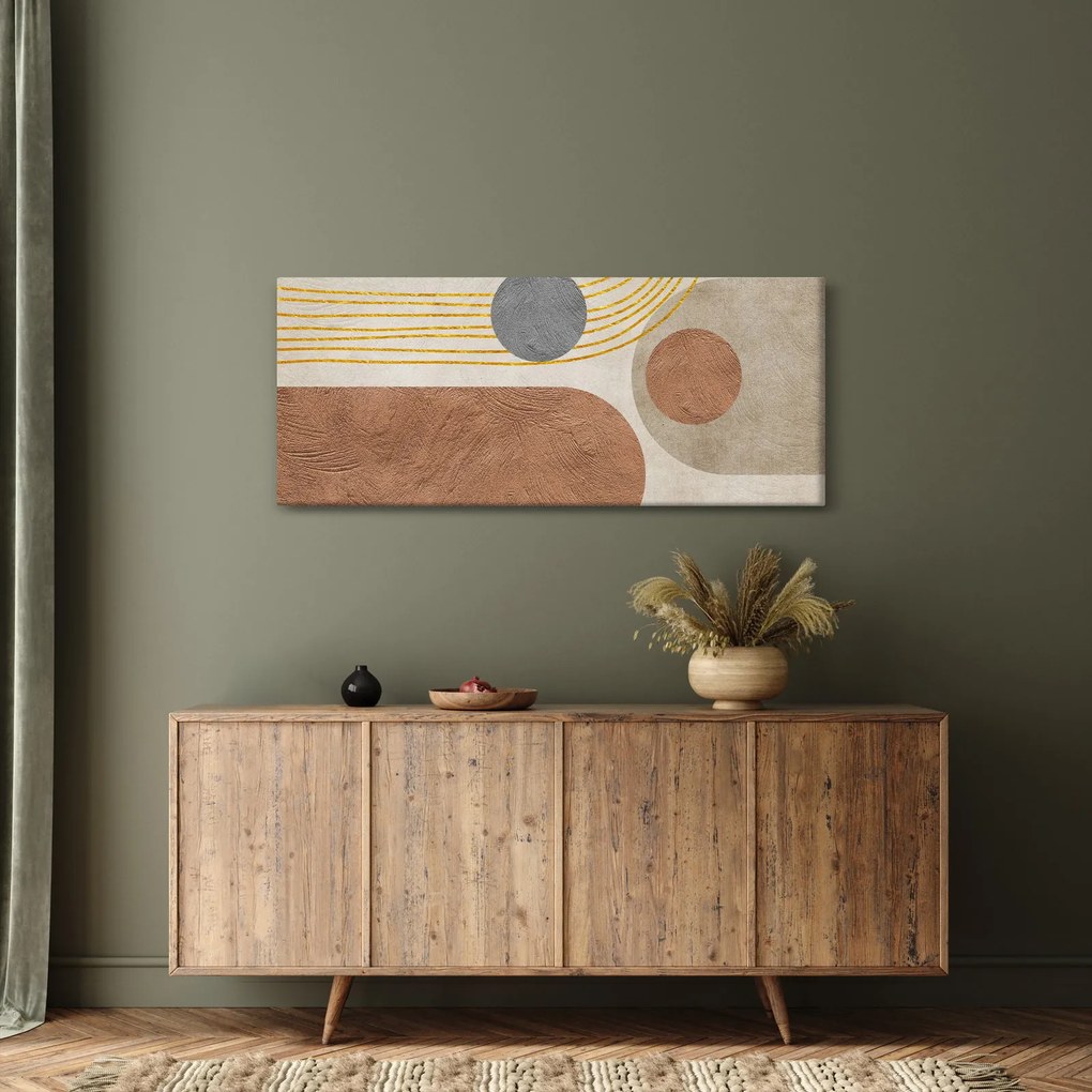 Kép - Modern kollázs (120x50 cm)