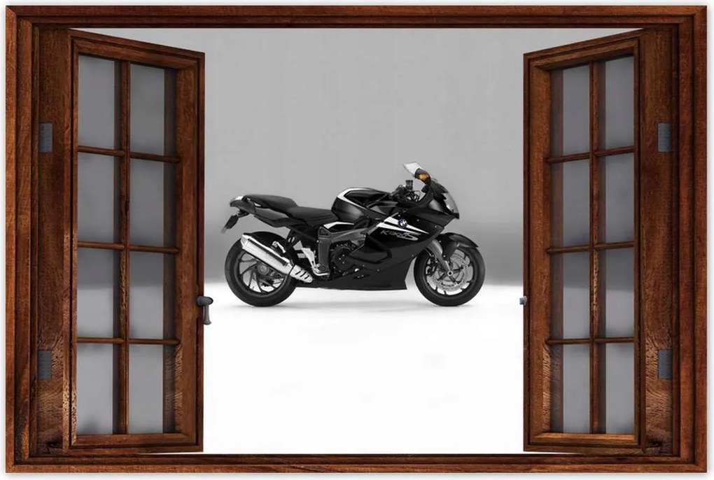 Poszter 60x40 Fekete Bmw 1300S Motorkerékpár