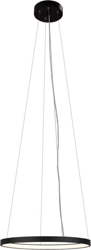 ANTIGO 5320 AGARI Modern Led Függesztett Lámpa Fekete LED IP20