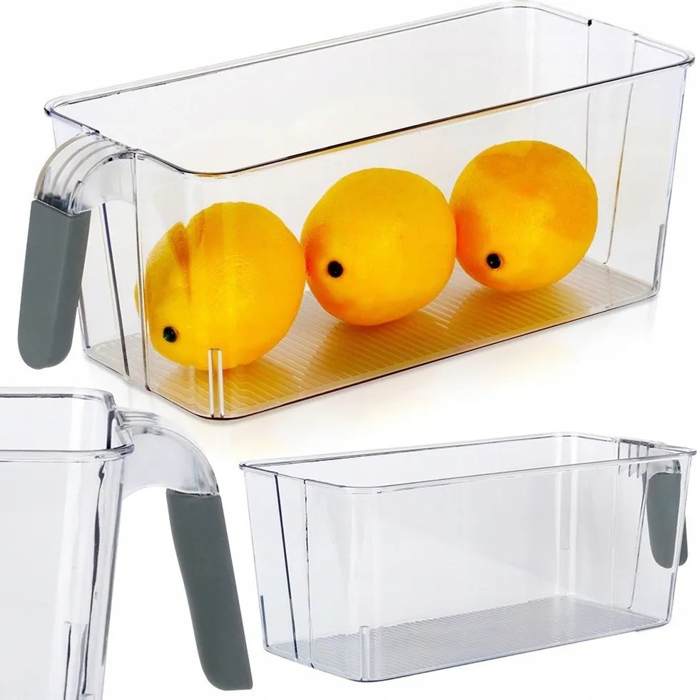 Hűtőszekrény rendszerező Konyhai ételtároló doboz 30x13x11,5cm