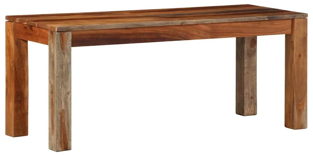 vidaXL pad 110 cm tömör fa akácfa